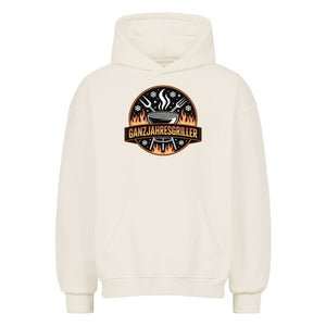 Ganzjahresgriller - Logo - VACANCY Oversized Hoodie | Hoodie | Meatware