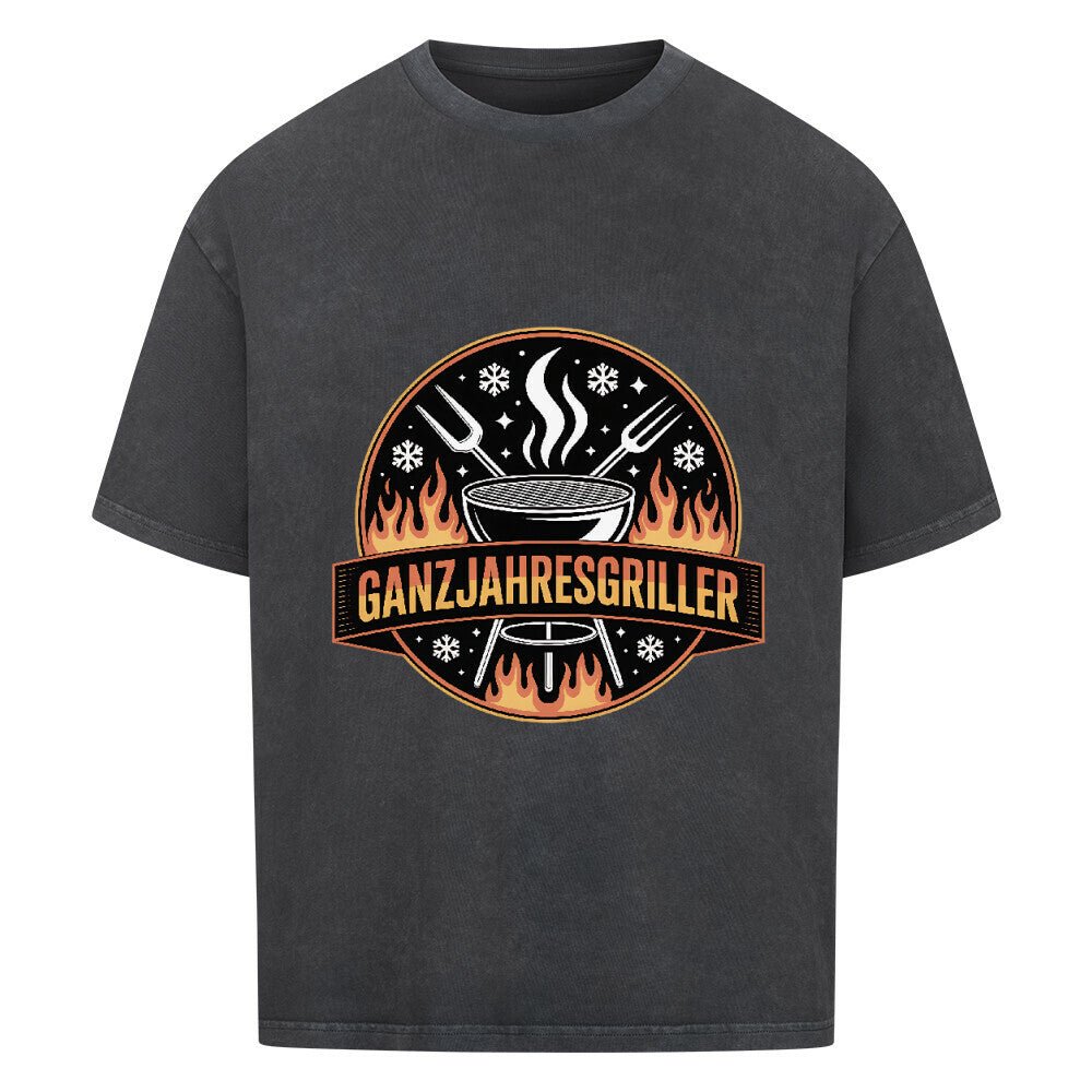 Ganzjahresgriller - Logo - VACANCY Oversized Shirt | T-Shirt | Meatware