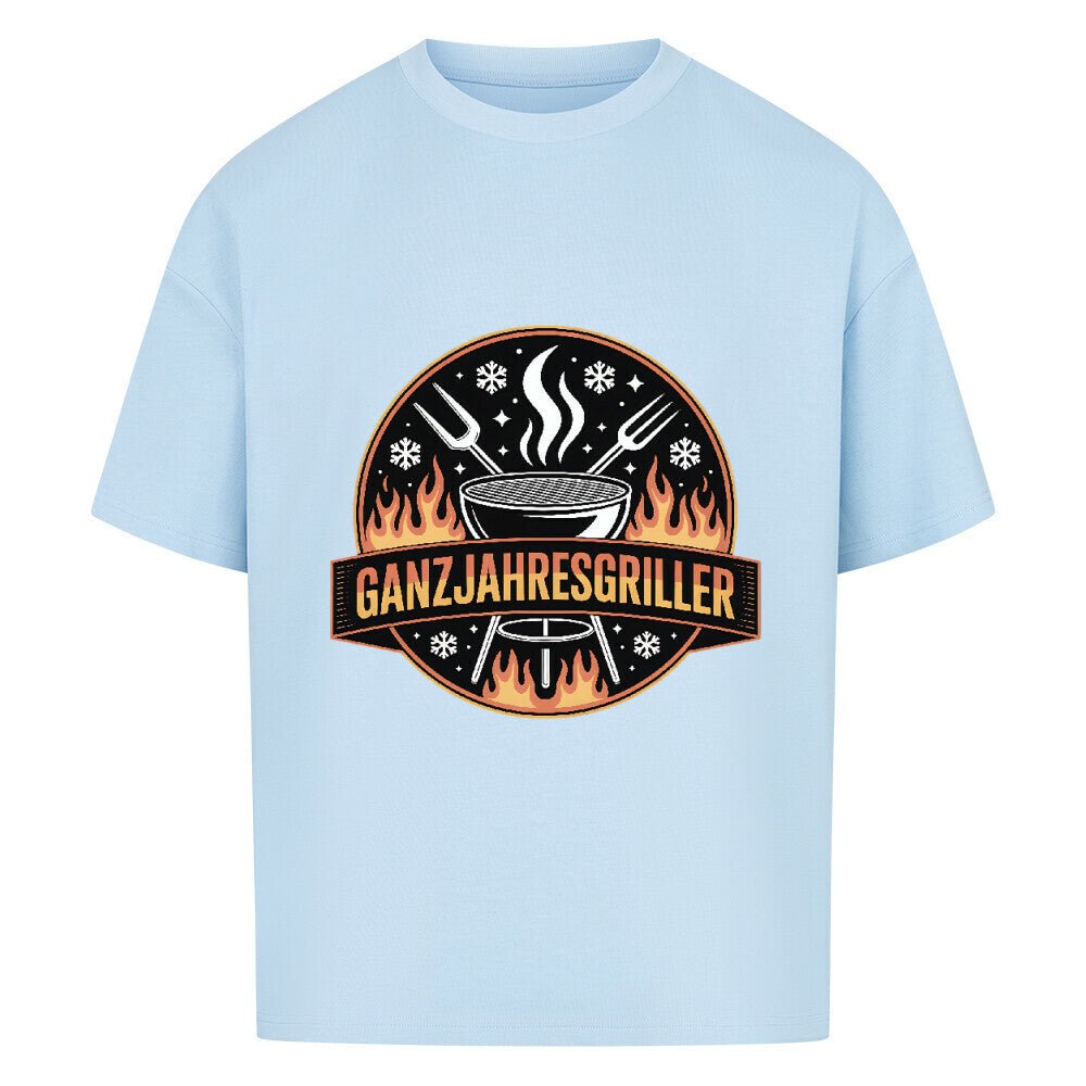 Ganzjahresgriller - Logo - VACANCY Oversized Shirt | T-Shirt | Meatware