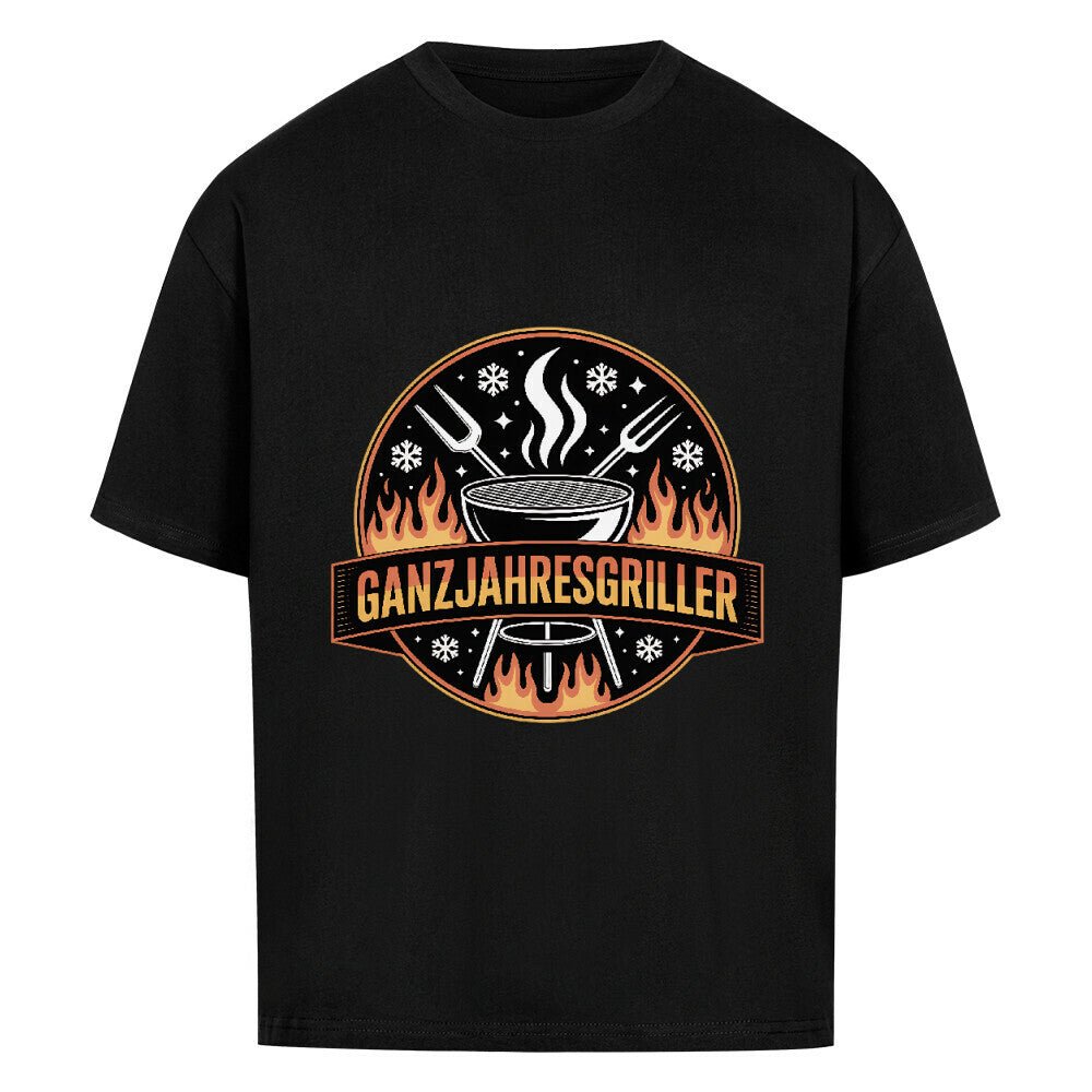 Ganzjahresgriller - Logo - VACANCY Oversized Shirt | T-Shirt | Meatware