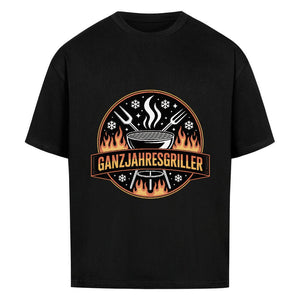 Ganzjahresgriller - Logo - VACANCY Oversized Shirt | T-Shirt | Meatware