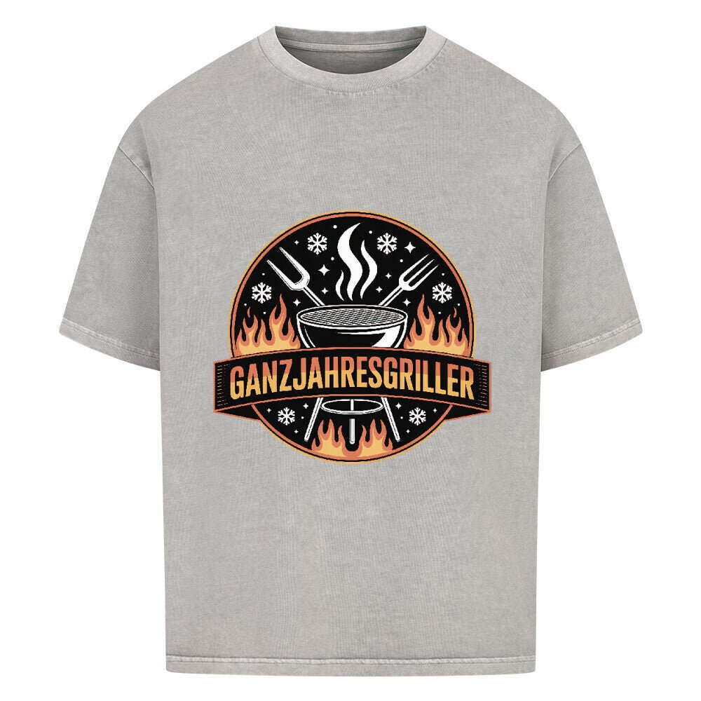 Ganzjahresgriller - Logo - VACANCY Oversized Shirt | T-Shirt | Meatware