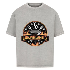 Ganzjahresgriller - Logo - VACANCY Oversized Shirt | T-Shirt | Meatware