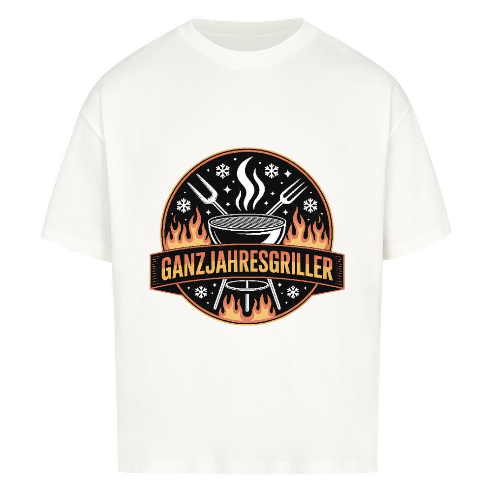 Ganzjahresgriller - Logo - VACANCY Oversized Shirt | T-Shirt | Meatware