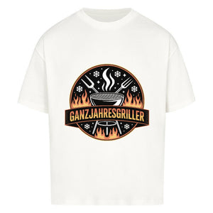 Ganzjahresgriller - Logo - VACANCY Oversized Shirt | T-Shirt | Meatware