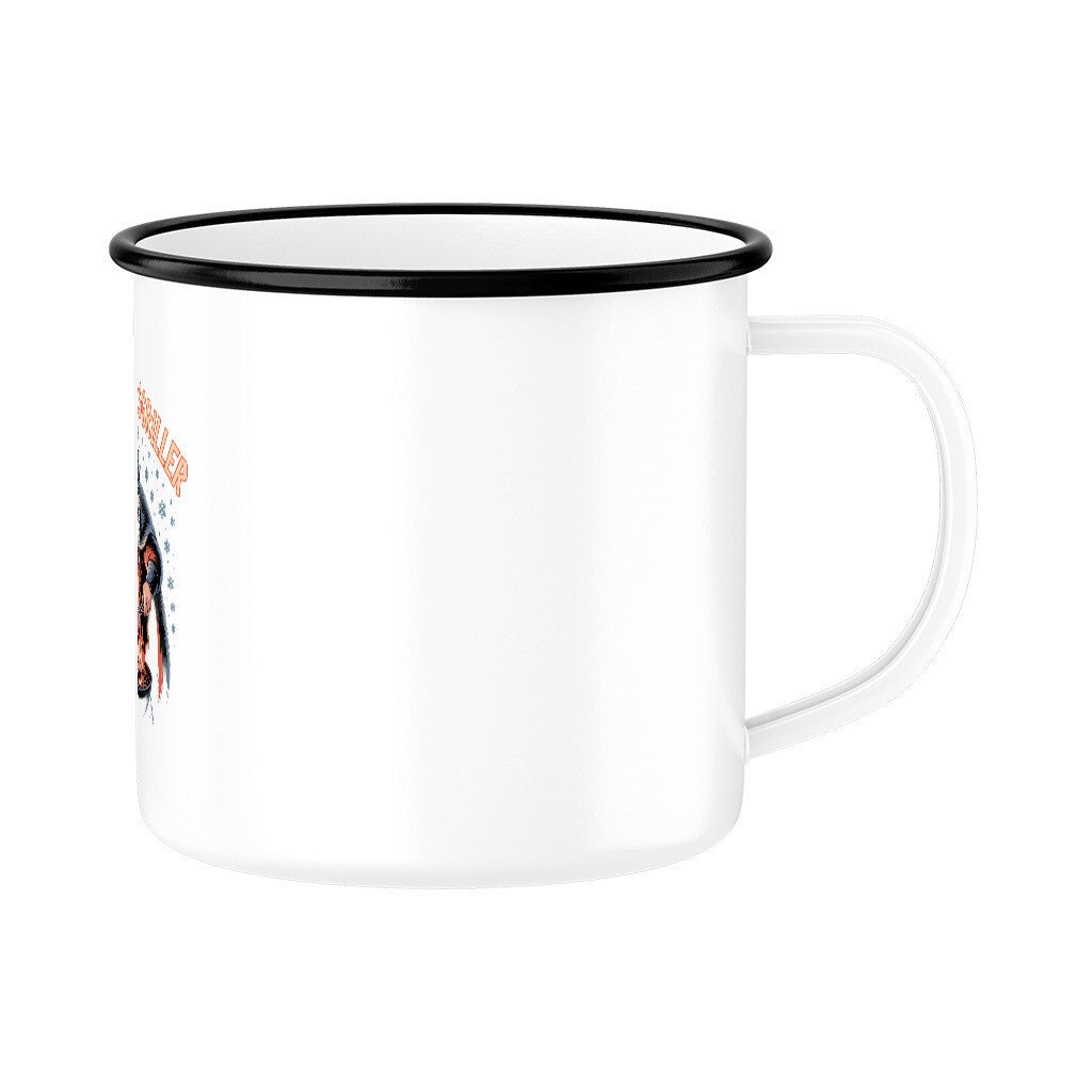 Ganzjahresgriller Wikinger - Emaille Tasse | Mug | Meatware