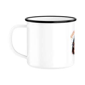 Ganzjahresgriller Wikinger - Emaille Tasse | Mug | Meatware