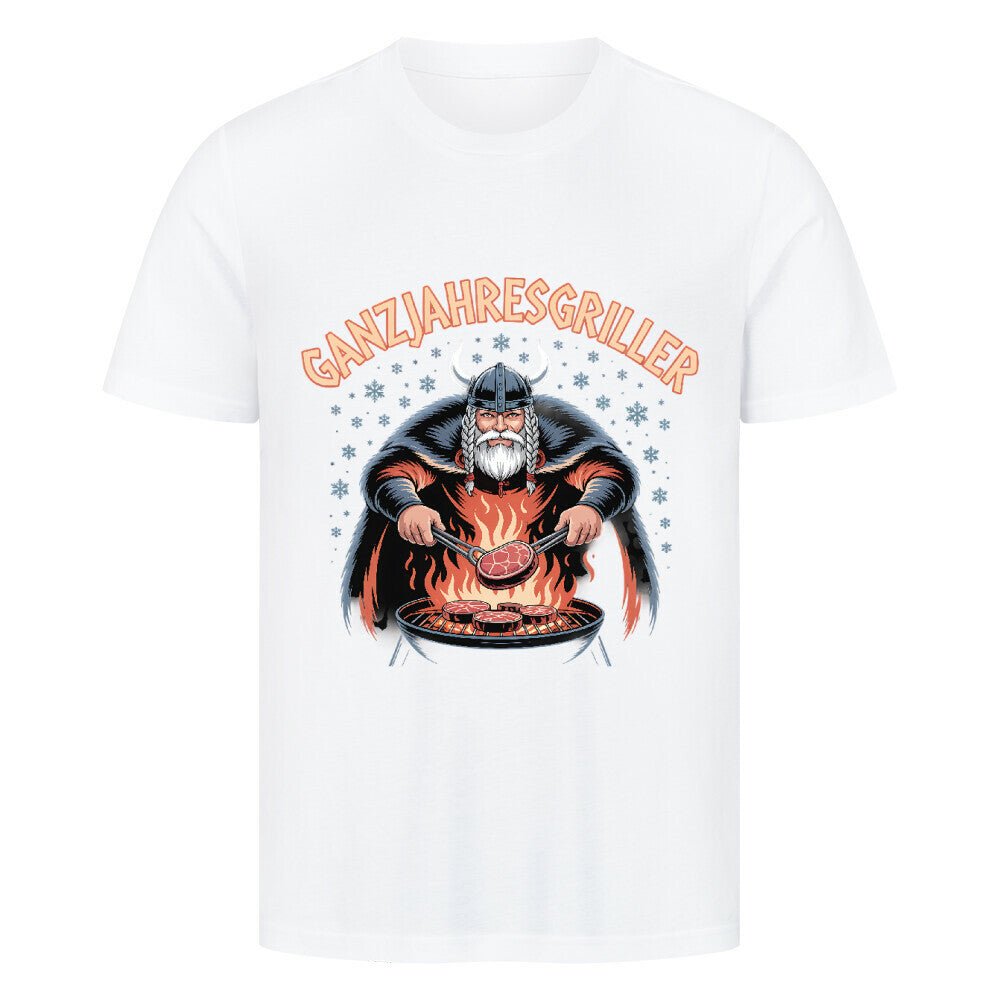 Ganzjahresgriller - Wikinger - HigherBlanks Premium T-Shirt | T-Shirt | Meatware