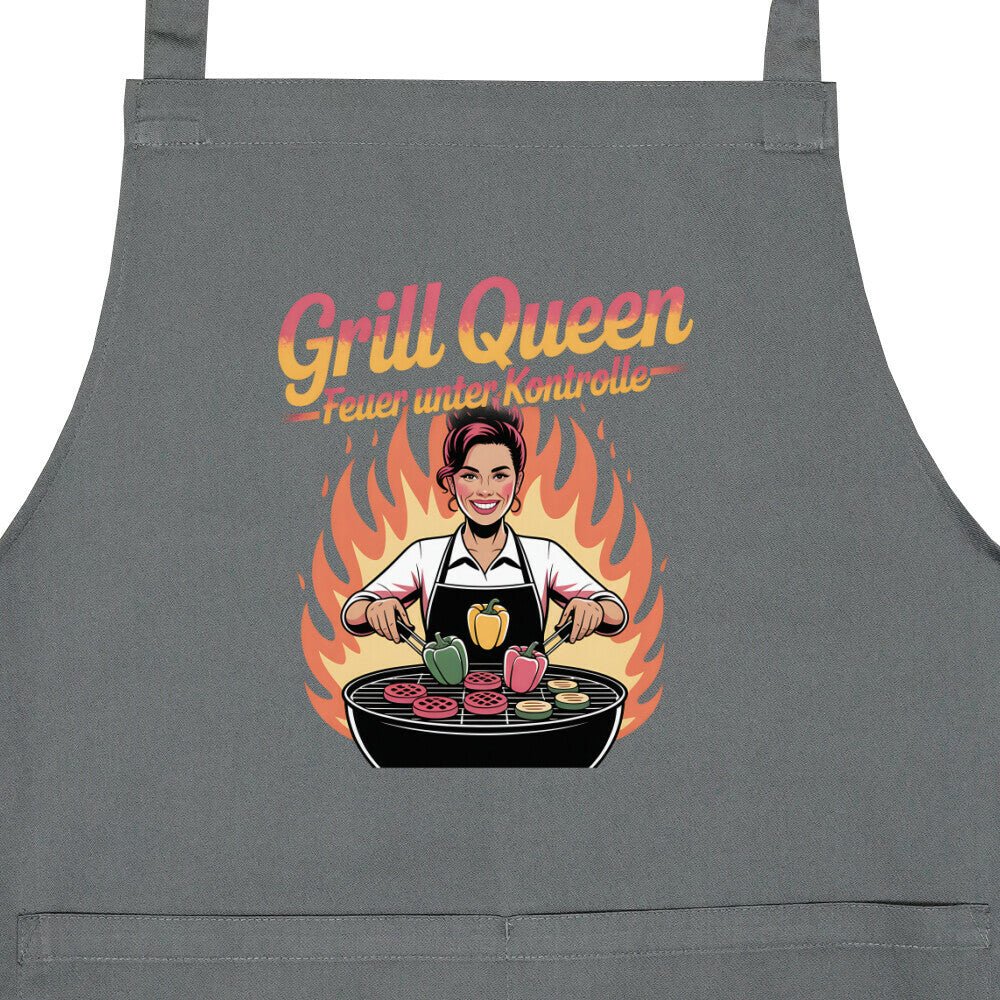 Grill Queen – Feuer unter Kontrolle - Grillschürze | Apron | Meatware