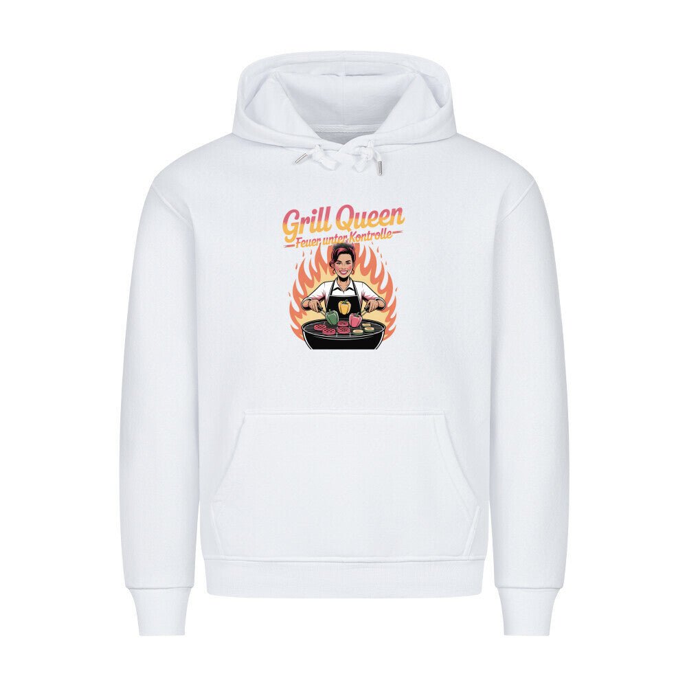 Grill Queen – Feuer unter Kontrolle - HigherBlanks Premium Hoodie | Hoodie | Meatware