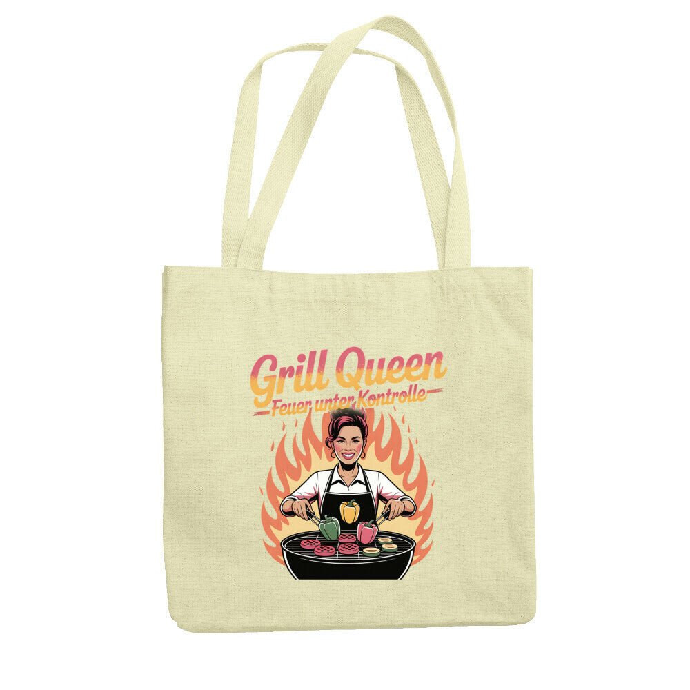 Grill Queen – Feuer unter Kontrolle - Jutebeutel | Bag | Meatware