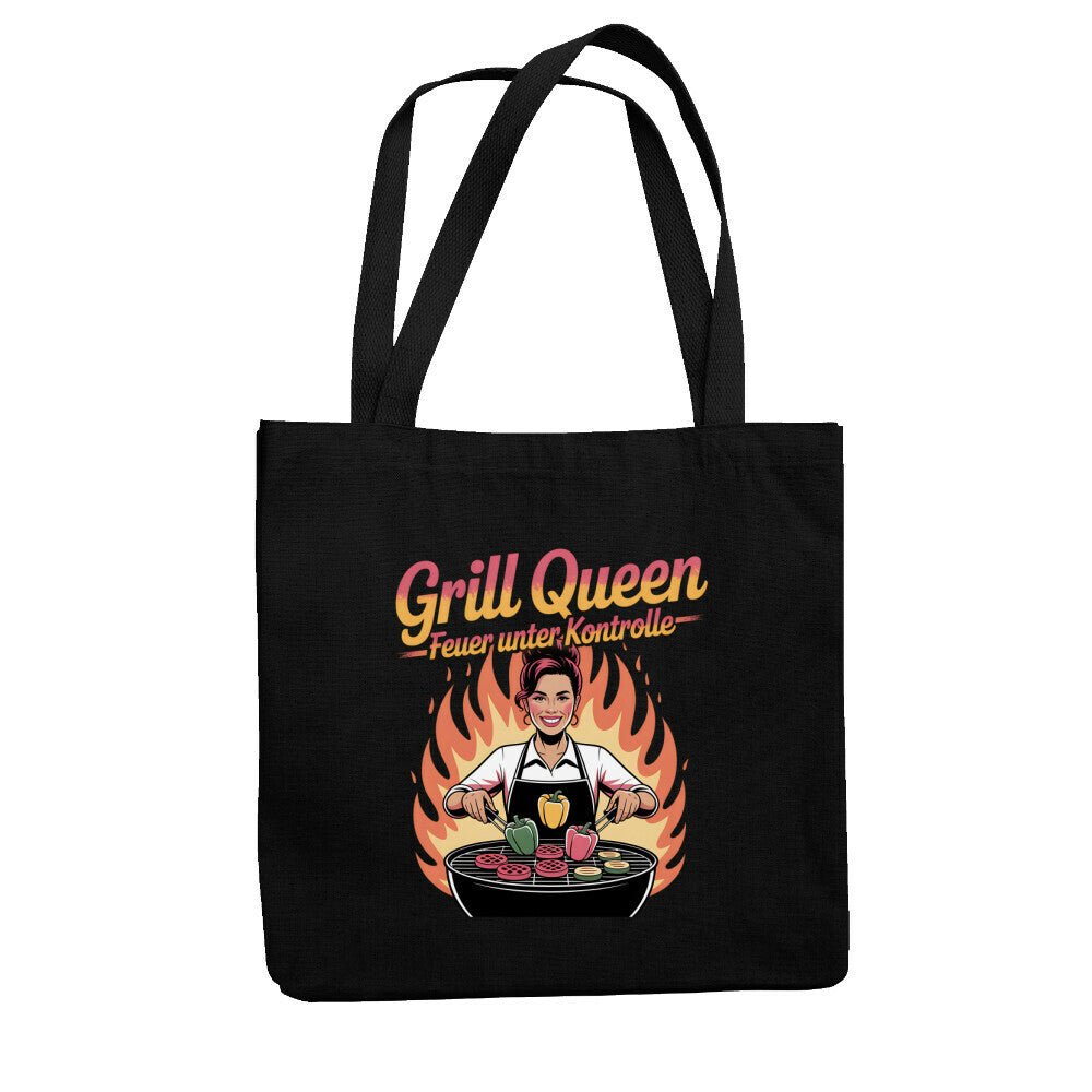 Grill Queen – Feuer unter Kontrolle - Jutebeutel | Bag | Meatware