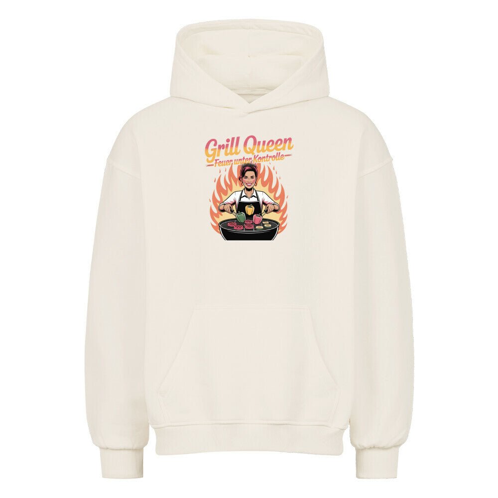 Grill Queen – Feuer unter Kontrolle - VACANCY Oversized Hoodie | Hoodie | Meatware