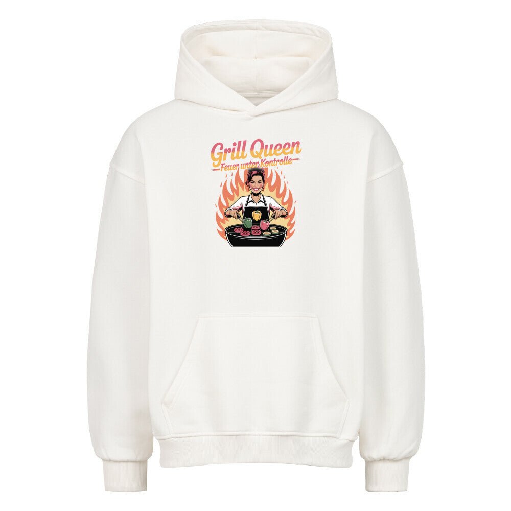 Grill Queen – Feuer unter Kontrolle - VACANCY Oversized Hoodie | Hoodie | Meatware