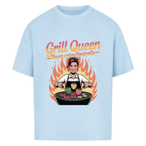 Grill Queen – Feuer unter Kontrolle - VACANCY Oversized Shirt | T-Shirt | Meatware