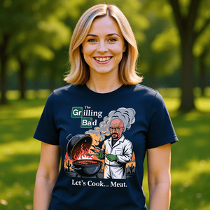 Grilling Bad - HigherBlanks Premium T-Shirt | T-Shirt | Meatware