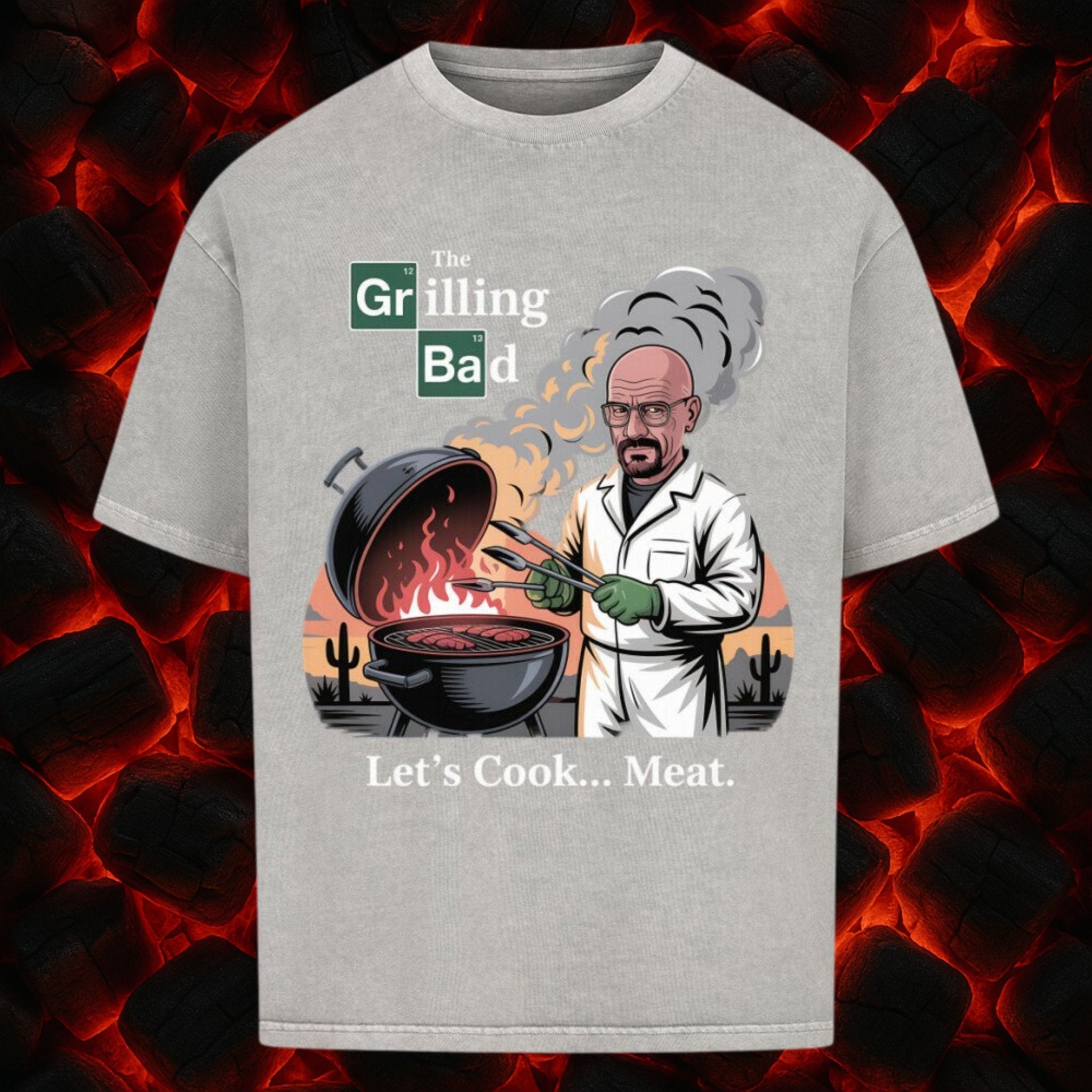 Grilling Bad - VACANCY Oversized Shirt | T-Shirt | Meatware