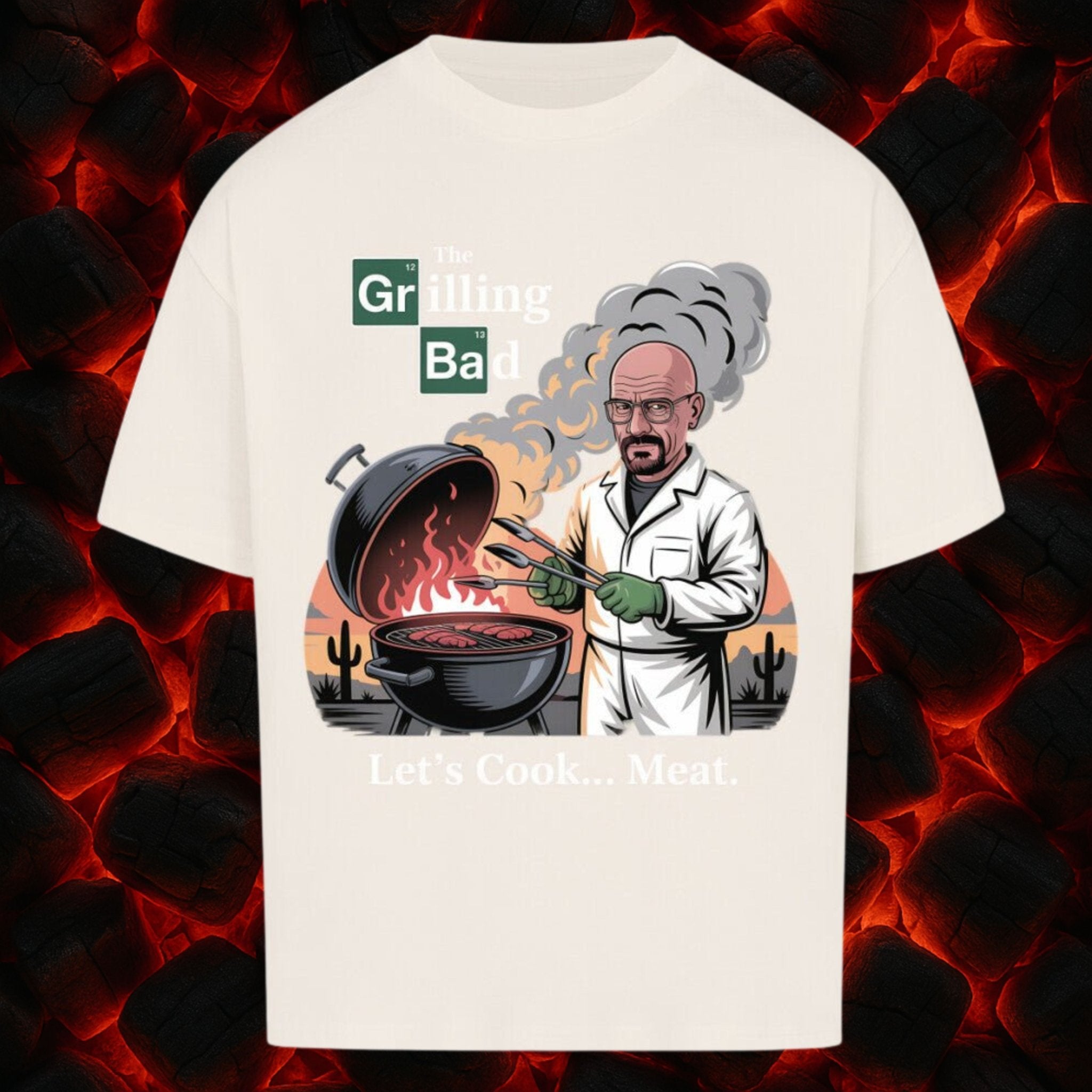 Grilling Bad - VACANCY Oversized Shirt | T-Shirt | Meatware