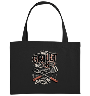 Hier grillt der Chef - Organic Shopping - Bag | Taschen | Meatware