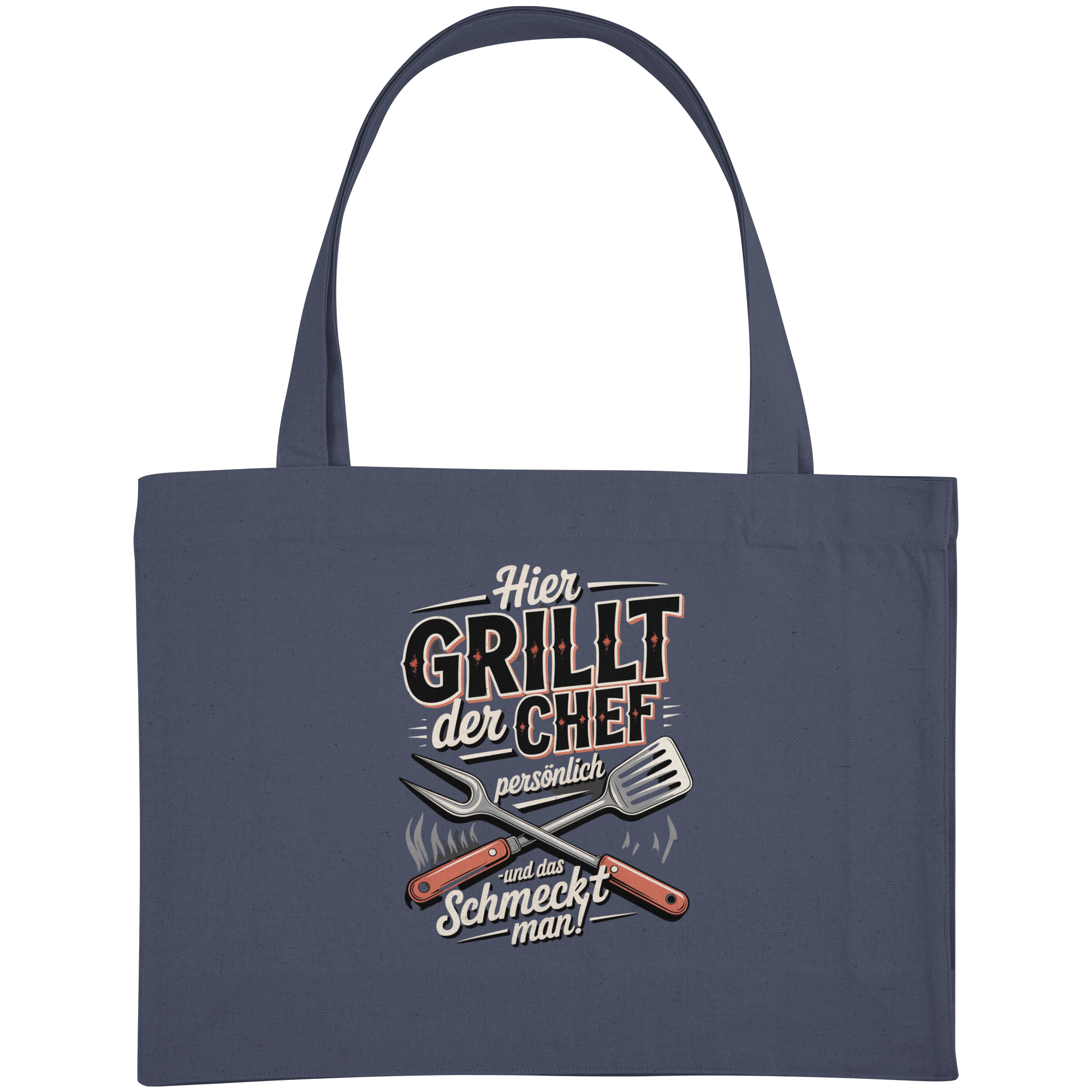 Hier grillt der Chef - Organic Shopping - Bag | Taschen | Meatware