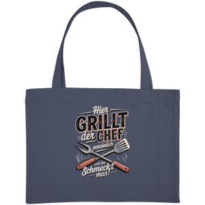 Hier grillt der Chef - Organic Shopping - Bag | Taschen | Meatware