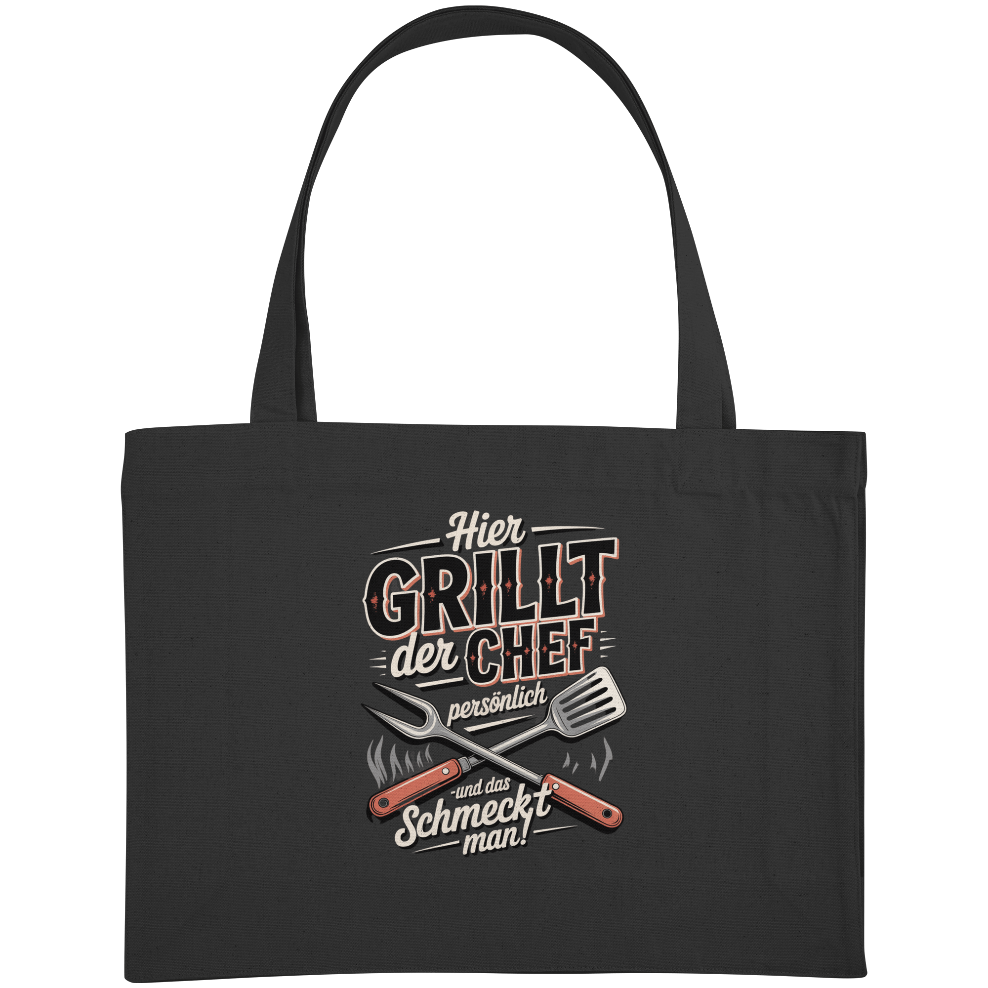 Hier grillt der Chef - Organic Shopping - Bag | Taschen | Meatware