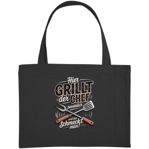 Hier grillt der Chef - Organic Shopping - Bag | Taschen | Meatware