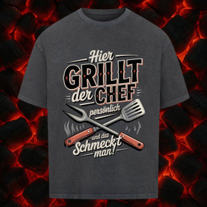 Hier grillt der Chef persönlich - VACANCY Oversized Shirt | T-Shirt | Meatware