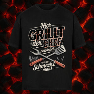 Hier grillt der Chef persönlich - VACANCY Oversized Shirt | T-Shirt | Meatware