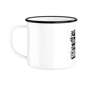 Ich brauche keine Therapie, ich muss nur Grillen - Emaille Tasse | Mug | Meatware