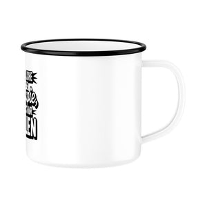 Ich brauche keine Therapie, ich muss nur Grillen - Emaille Tasse | Mug | Meatware