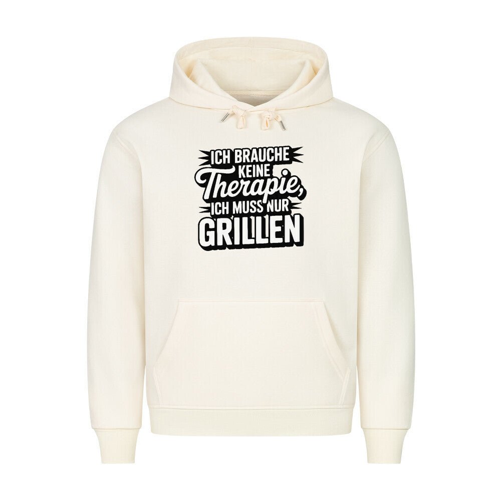 Ich brauche keine Therapie, ich muss nur Grillen - HigherBlanks Premium Hoodie | Hoodie | Meatware