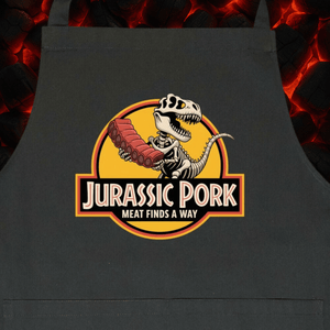 Jurassic Pork – Meat Finds a Way - Grillschürze | Apron | Meatware