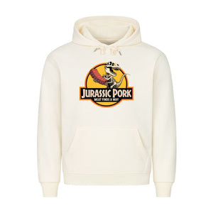 Jurassic Pork – Meat Finds a Way - HigherBlanks Premium Hoodie | Hoodie | Meatware
