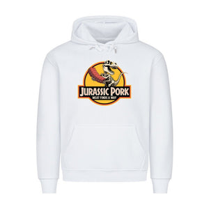 Jurassic Pork – Meat Finds a Way - HigherBlanks Premium Hoodie | Hoodie | Meatware
