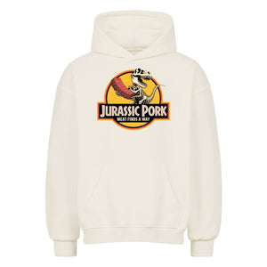 Jurassic Pork – Meat Finds a Way - VACANCY Oversized Hoodie | Hoodie | Meatware