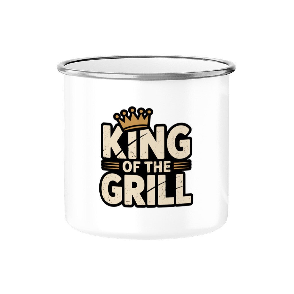 King of the Grill - Emaille Tasse | Mug | Meatware