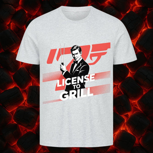 Licence to Grill - HigherBlanks Premium T-Shirt | T-Shirt | Meatware