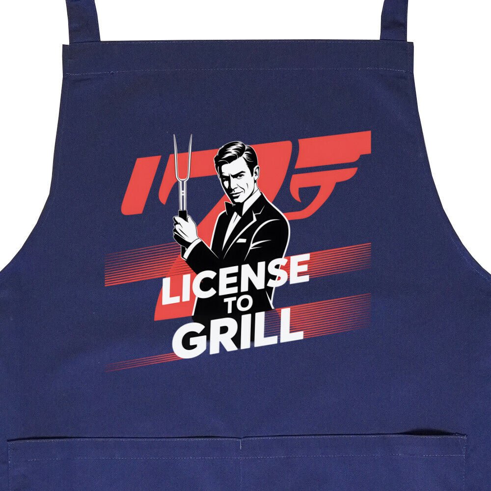 Lizenz zum Grillen - Grillschürze | Apron | Meatware