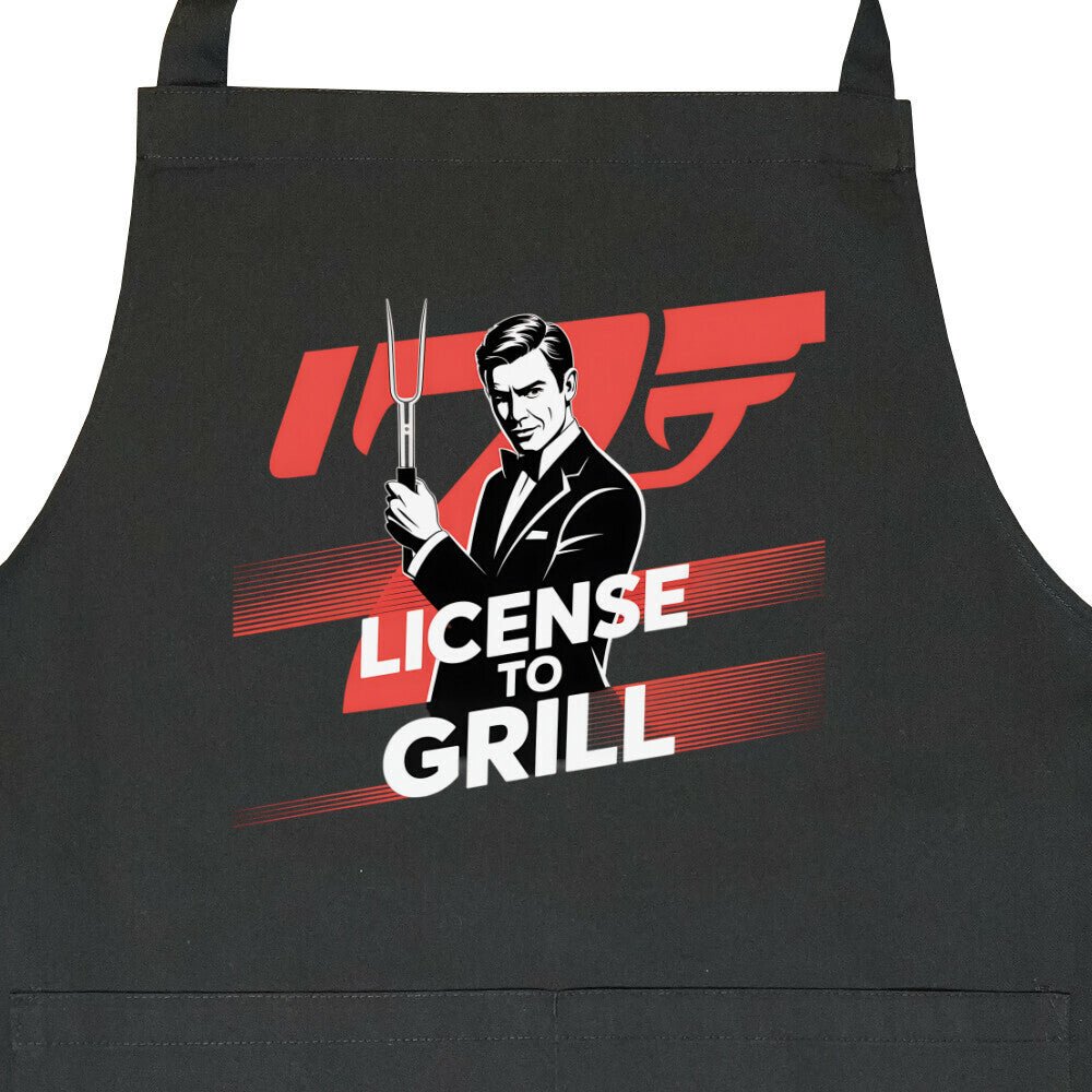 Lizenz zum Grillen - Grillschürze | Apron | Meatware