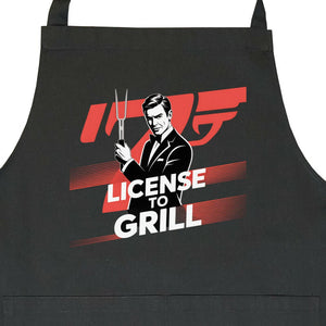 Lizenz zum Grillen - Grillschürze | Apron | Meatware