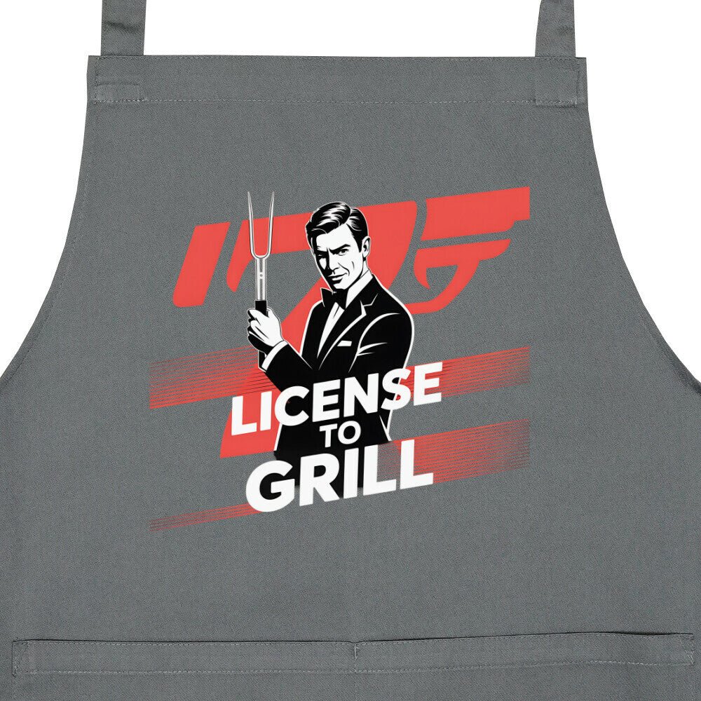 Lizenz zum Grillen - Grillschürze | Apron | Meatware