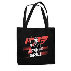 Lizenz zum Grillen - Jutebeutel | Bag | Meatware