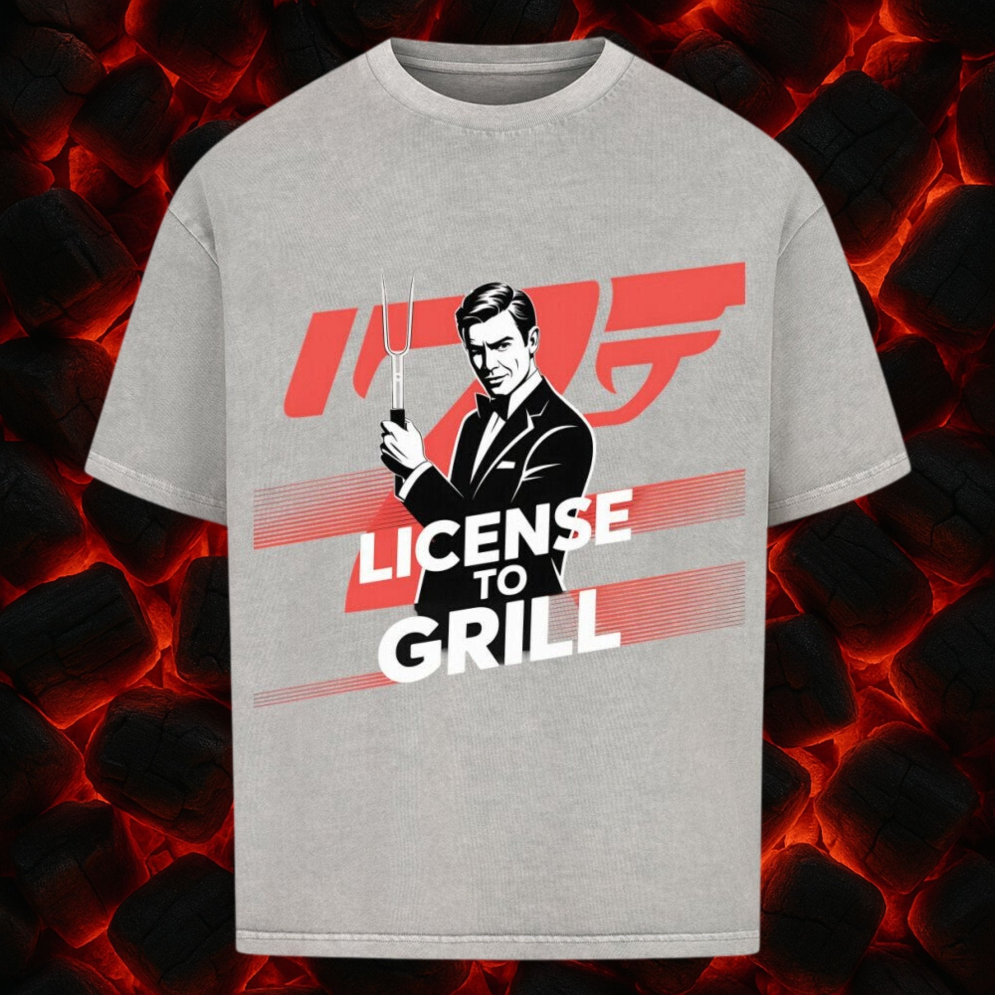 Lizenz zum Grillen - VACANCY Oversized Shirt | T-Shirt | Meatware