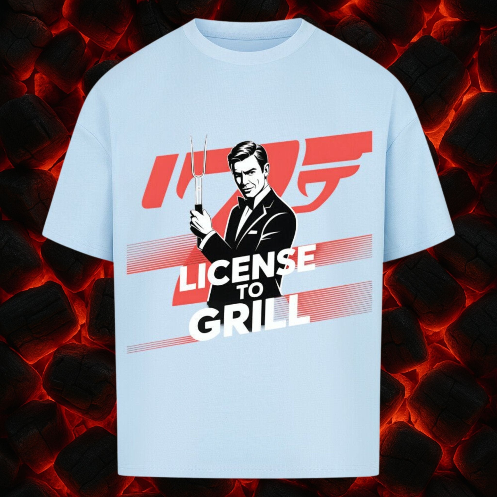 Lizenz zum Grillen - VACANCY Oversized Shirt | T-Shirt | Meatware