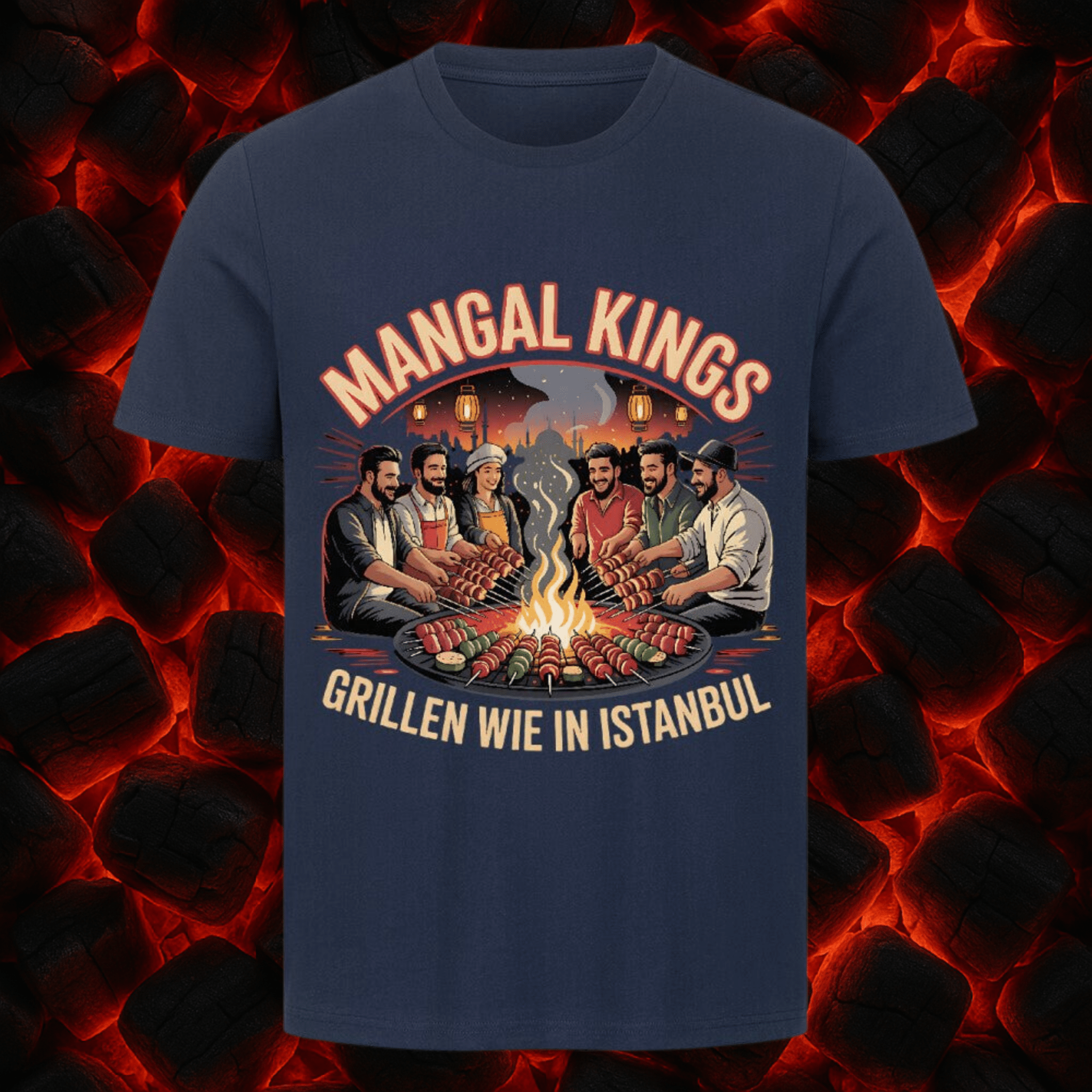 Mangal Kings – Grillen wie in Istanbul - HigherBlanks Premium T-Shirt | T-Shirt | Meatware