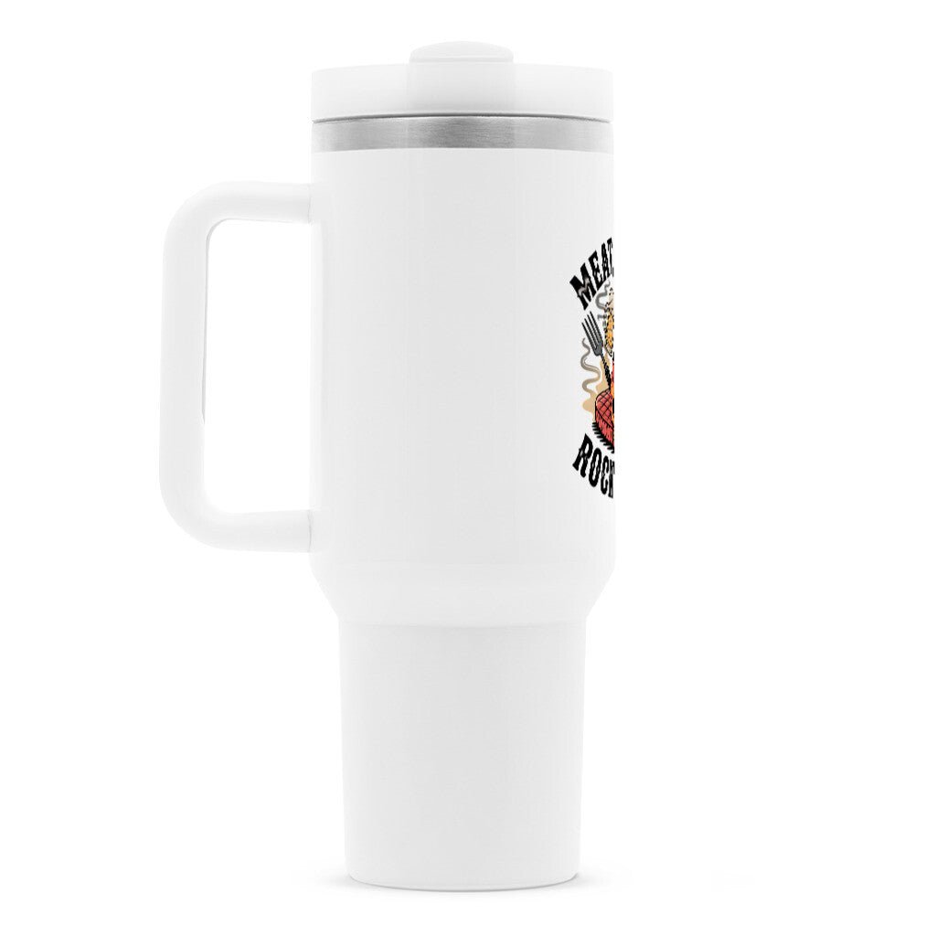 Meat, Beer & Rock N roll - Thermobecher | Mug | Meatware