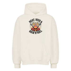 Meat, Beer & Rock N roll - VACANCY Oversized Hoodie | Hoodie | Meatware