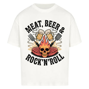 Meat, Beer & Rock N roll - VACANCY Oversized Shirt | T-Shirt | Meatware
