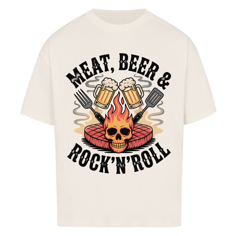 Meat, Beer & Rock N roll - VACANCY Oversized Shirt | T-Shirt | Meatware